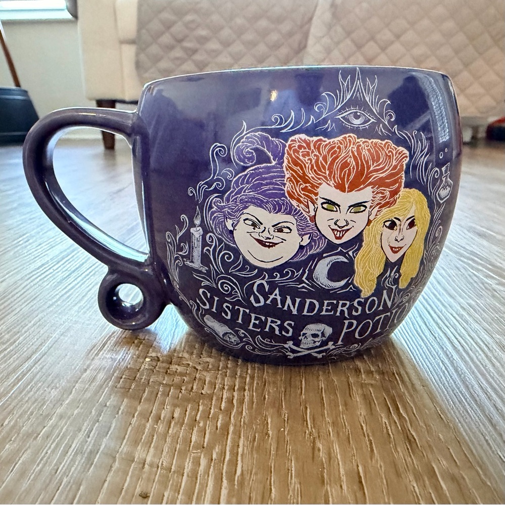 Disney‎ Hocus Pocus Sanderson Sisters Potion Mug Purple Large Ceramic